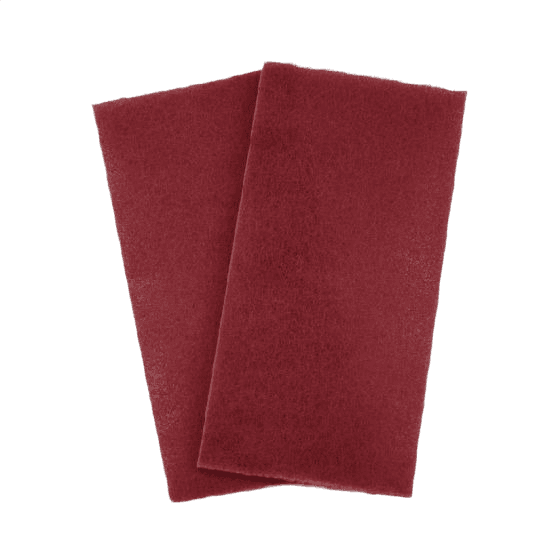 SPTHINR Thin Red Scuff Pad, 4-1/2" x 9"