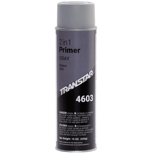 TRANSTAR® 2-in-1 Primer, 20 oz Aerosol, Gray, 15–20 min Dry