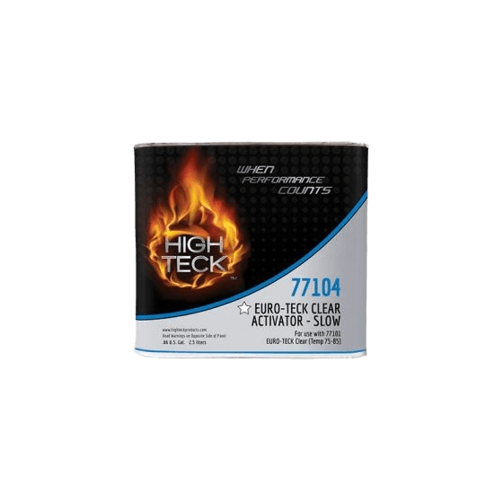 High Teck 77104-25 Slow Activator, 2.5 L - High Teck Clear Coat