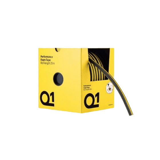 Q1 SE02 Performance Foam Masking Tape, 25 m x 11 mm - Q1 Surface Prep