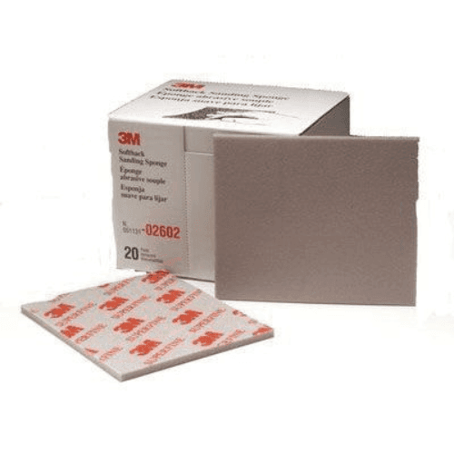 3M 02602 Flexible Sanding Sponge 500 600 Grit - 3M Sandpaper