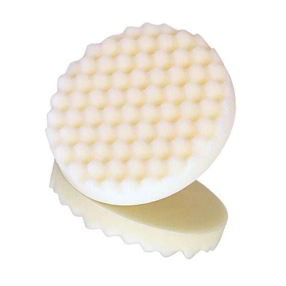 3M 05723 8" Single Sided White Foam Compound Pad, 2 pk - 3M Compound/Polish