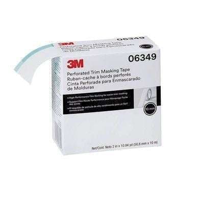 3M 06349 Perforated Trim Masking Tape Blue - 3M Masking Tape & Paper