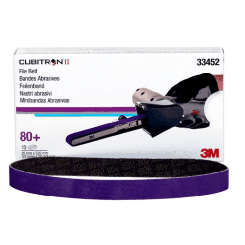 3M Cubitron II 33452 File Belt 80 Grit - 3M Sandpaper