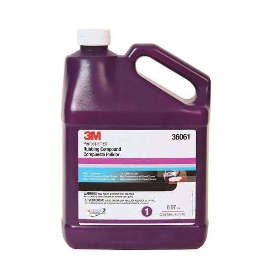 3M Perfect-It 36061 EX Rubbing Compound, Gallon - 3M Compound/Polish