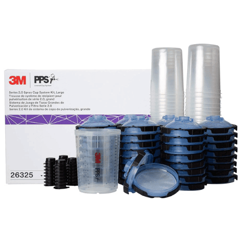 3M PPS 26325 Large Spray Cup Liner Kit - 3M Paint Gun Cups & Liners