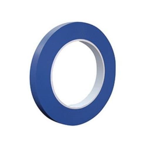 American FM71 1/8" x 36 yd Roll Fine Line Blue Masking Tape, Case of 12 - American Masking Tape & Paper