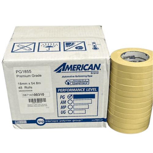 American Tape PG27-3/4 Masking Tape Beige - American Masking Tape & Paper