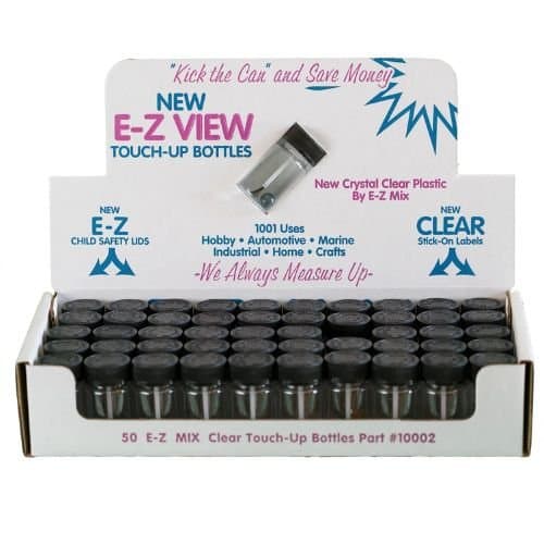 E-Z Mix 10002 Touch-Up Bottle 2 oz - E-Z Mix Shop Supplies