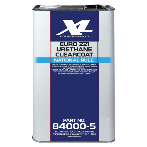 Excel Euro 221 Urethane Clearcoat 5L - Excel Clear Coat