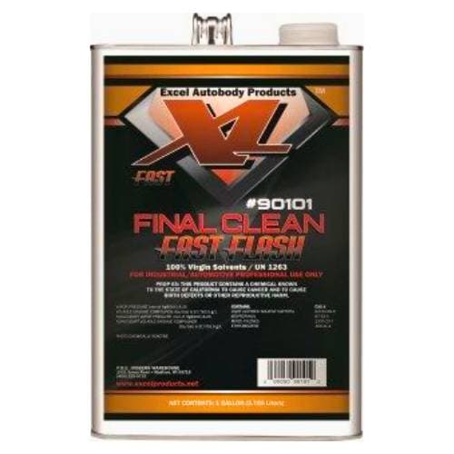 Excel 90101 Fast Flash Final Clean for Paint Prep, Gallon - Excel Surface Prep
