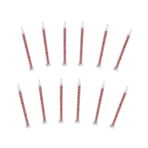 Fusor 400R Red Mixing Tip with Thread for All 50 mL cartridges, 12 pk - Lord Fusor Adhesives