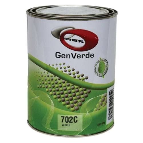 GenVerde 702C Low VOC White Basecoat Toner, 1 gal - GenVerde Automotive Paint