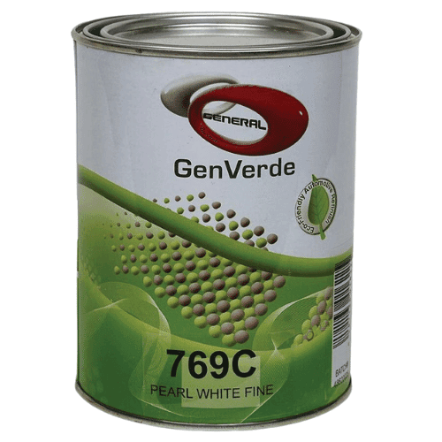 GenVerde 769C Fine Pearl White Basecoat Toner, 1 Liter - GenVerde Automotive Paint