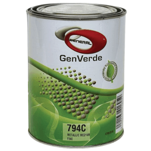 GenVerde 794C Metallic Base Coarse Basecoat Toner, 1 Liter - GenVerde Automotive Paint