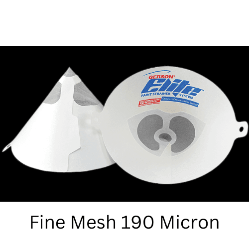 Gerson Elite 010601 Paint Strainer White - Gerson Paint Gun Cups & Liners