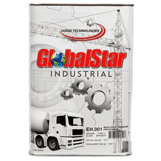 Globalstar EH001 Gallon Medium Hardener for P9 Series Topcoats - Globalstar Paint Activators