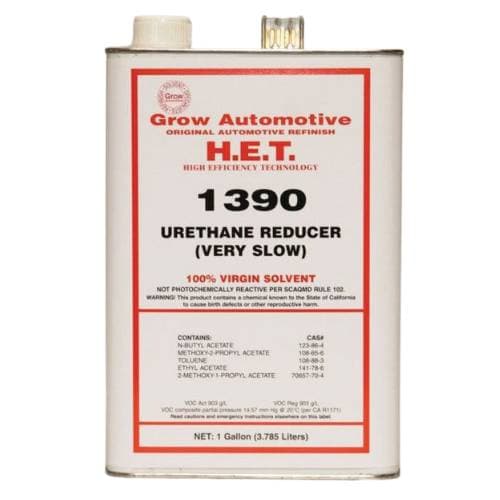 Grow Automotive 1390 Very Slow Urethane Reducer, Gallon - Grow Automotive Reducers & Thinners
