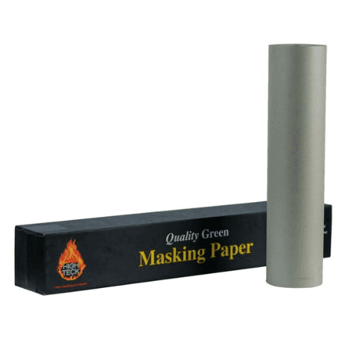 High Teck 36 in x 750 ft Green Masking Paper, 28 lb Basis Weight - High Teck Masking Tape & Paper