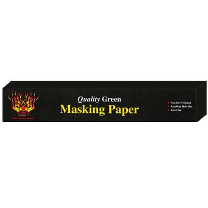 High Teck MP140G-18 Green Masking Paper 18 in - High Teck Masking Tape & Paper