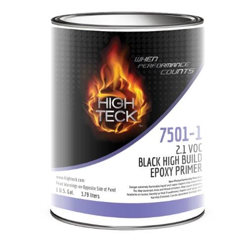 High Teck 7501 Black 2K Epoxy Primer 1:1 Mix, Gallon - High Teck Primers