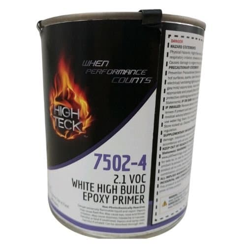 High Teck 7502 White 2K Epoxy Primer 1:1 Mix, Quart - High Teck Primers