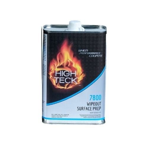 High Teck 7800-4 Wipeout Surface Prep, Qt - High Teck Surface Prep