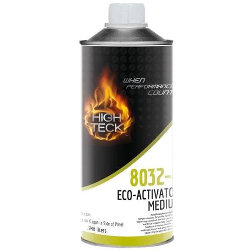 High Teck 8032 Medium Activator for Eco Primer and Clearcoat, Qt - High Teck Paint Activators