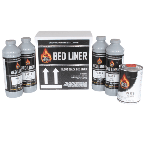 High Teck BL100 Truck Bed Liner Kit Black - High Teck Truck Bed Liners