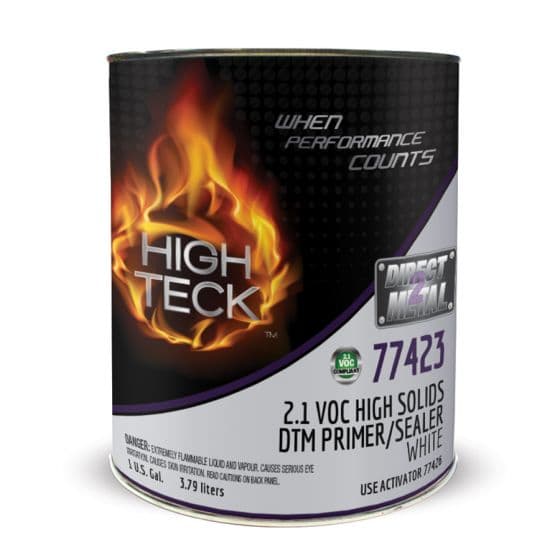 High Teck 77423 White 2K DTM Primer/Sealer, Gallon - High Teck Primers
