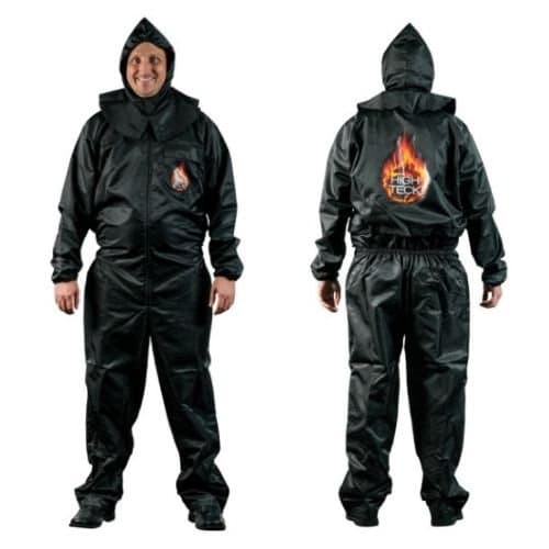 High Teck Premium Black Polyester Paint Suit - High Teck Paint Suits