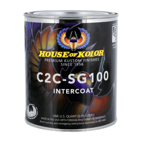 House of Kolor C2C-SG100-Q01 Intercoat 1 qt - House of Kolor Clear Coat