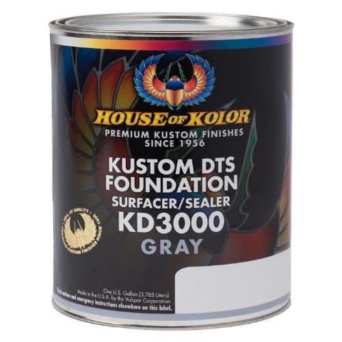 House of Kolor KD3000-G01 Primer Surfacer Gray - House of Kolor Primers