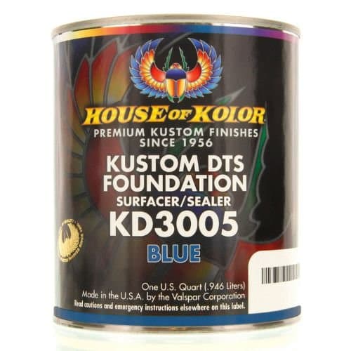 House of Kolor KD3005-Q01 Primer Surfacer Blue - House of Kolor Primers