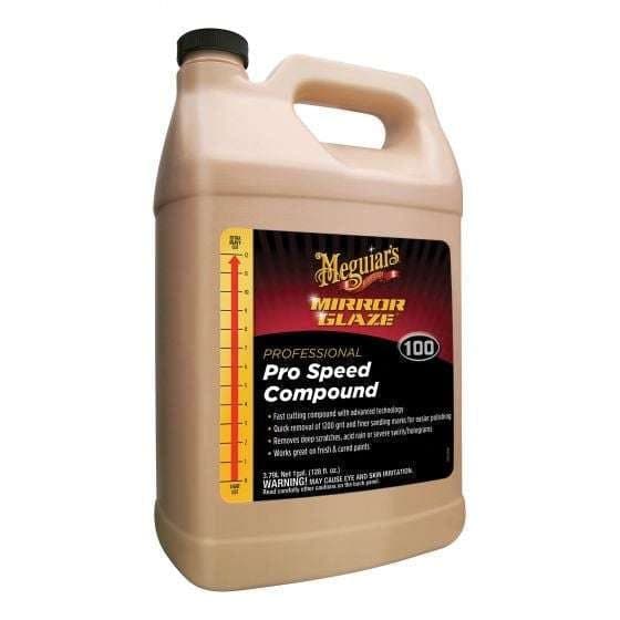 Meguiar's Mirror Glaze M10001 Pro Speed Compound, 1 gal - Meguiars Compound/Polish