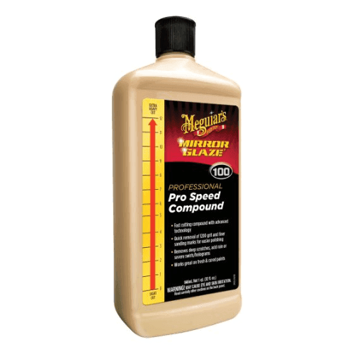 Meguiar's Mirror Glaze M10032 Pro Speed Compound, 1 Qt - Meguiars Compound/Polish
