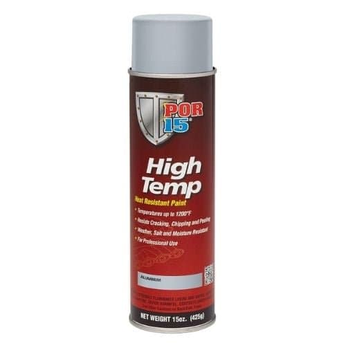 POR-15 44318 Aluminum High Temperature Paint, 15 oz Aerosol - POR-15 Aerosols