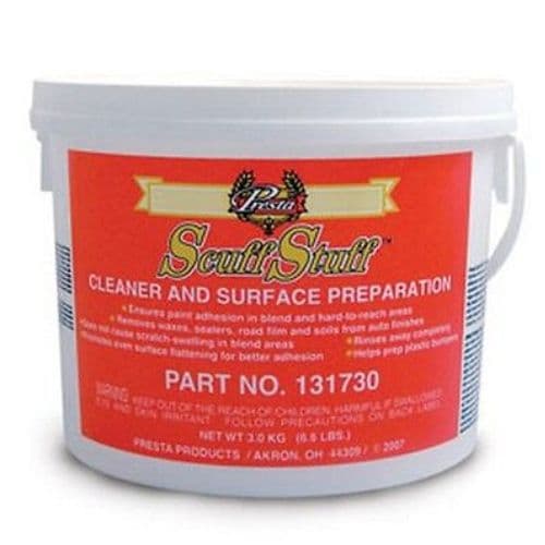 Presta Scuff Stuff® 131730 Pre-Paint Surface Preparation, 6.6 lb Pail - Presta Compound/Polish
