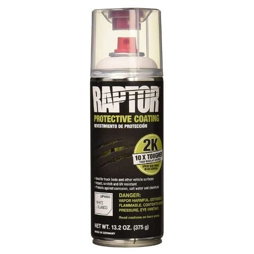 U-POL RAPTOR UP4885 Bedliner Aerosol White - UPOL Truck Bed Liners