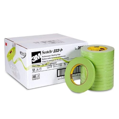 Scotch 26334 233+ Masking Tape 18 mm Green - 3M Masking Tape & Paper