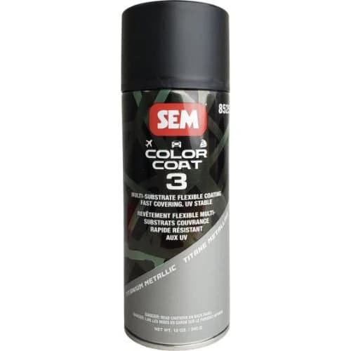 SEM 85253 Color Coat 3 Titanium Metallic - SEM Aerosols
