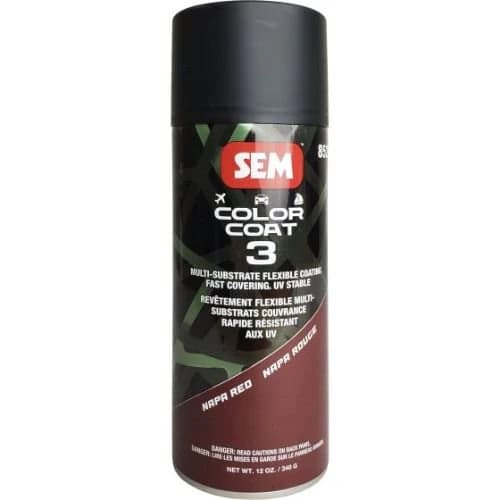 SEM 85273 Color Coat 3 Napa Red - SEM Aerosols
