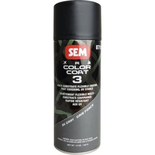SEM 87103 Color Coat 3 Dk Gray - SEM Interior Auto Paints