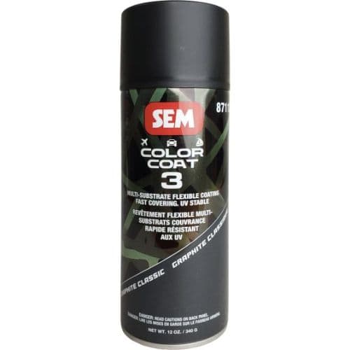 SEM 87113 Color Coat 3 Graphite Classic - SEM Interior Auto Paints