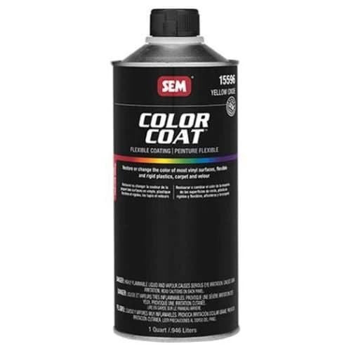 SEM 15596 Color Coat Yellow Oxide 1 qt - SEM Automotive Paint