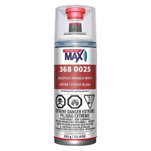 SprayMax 3680025 Epoxy Primer White - Spraymax Aerosols