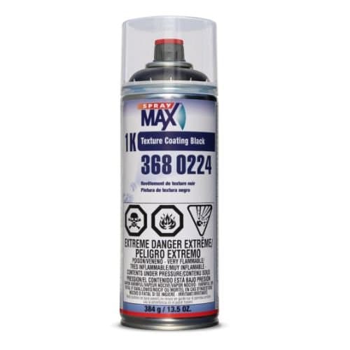 SprayMax 3680224 Texture Coating Black - Spraymax Aerosols