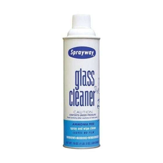 Sprayway SW-050 Glass Cleaner, 12 pack 20 oz Aerosol Cans - Sprayaway Aerosols