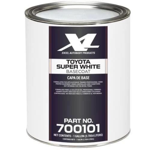 Excel Toyota 040 Super White Basecoat Paint - Excel Automotive Paint