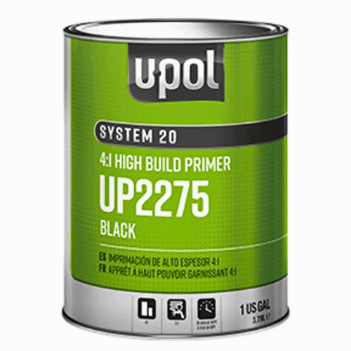 U-POL 2275 High Build Primer 1 gal Black - UPOL Primers